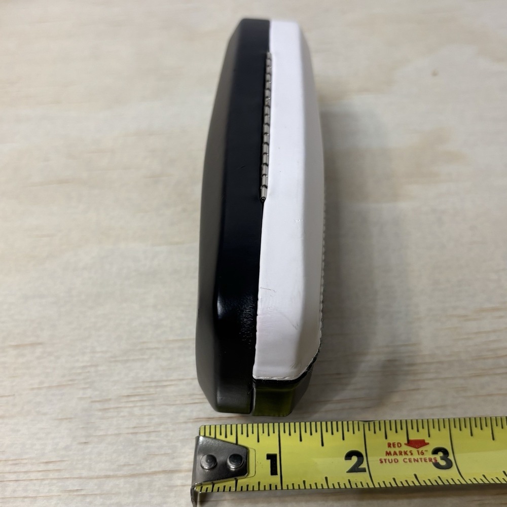 John Lennon Eyeglasses Hard Case Yoko Ono Black & White w/ Red interior 6.25x2.5 - Picture 5 of 5